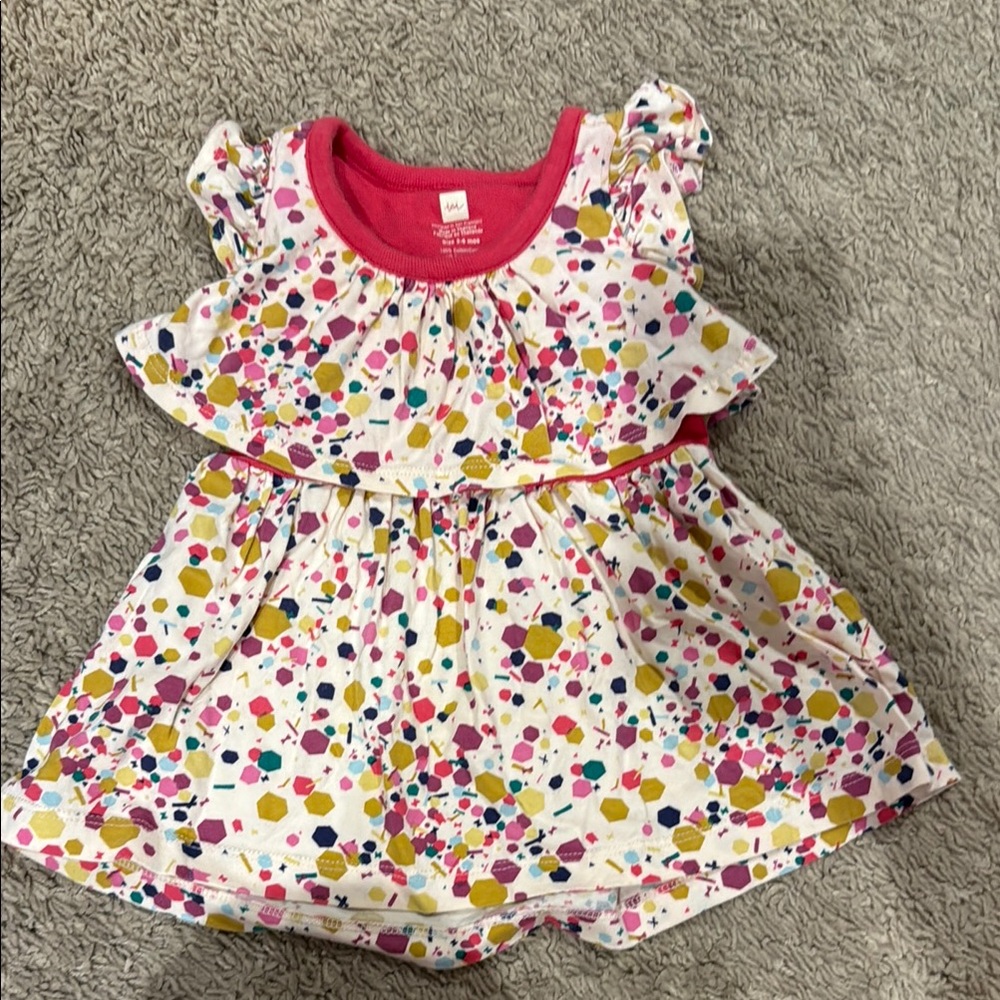 Colorful Confetti Baby Dress